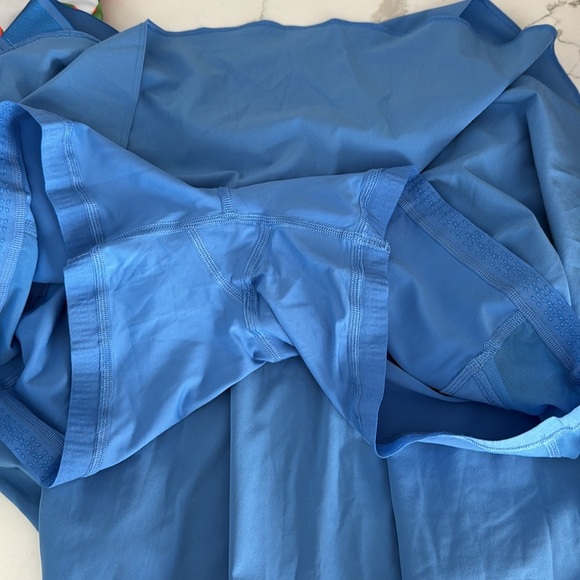 Lululemon Court Rival High-Rise Skirt Skort Blue Nile Color Womens Size 14 - Picture 11 of 16
